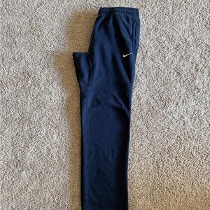 Nike Dark Blue Joggers with Logo